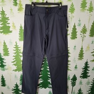 Free Country Mens Stretch Fabric Water Resistant Classic Fit Active Cargo Pant